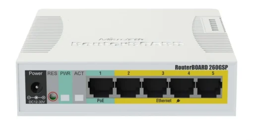 MikroTik Switch 5xGbE 1xSFP CSS106-1G-4P-1S - Image 2