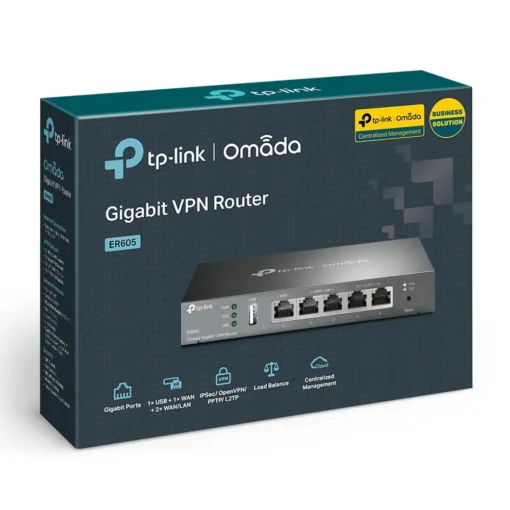 TP-LINK ER605 Gibabit Router Multi-WAN VPN - Image 5