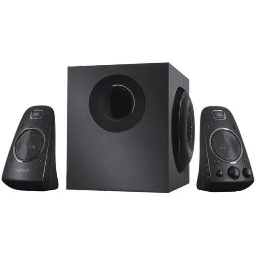 Тонколона LOGITECH Z625 THX Speaker System 2.1 - BLACK - 3.5 MM/Optical - Image 5