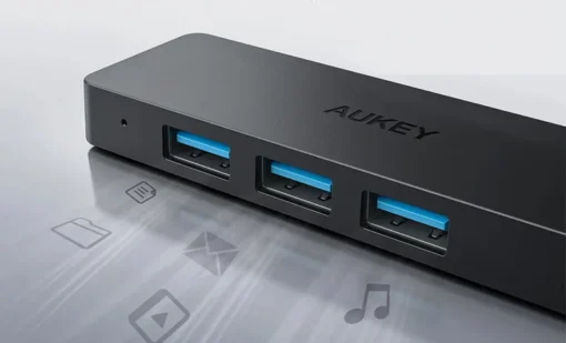 AUKEY Hub USB-A CB-H39 | Ultra Slim | 4w1 | 4xUSB 3.0 | 5Gbps - Image 5