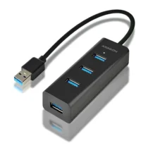 AXAGON Charging Hub HUE-S2B 4x USB 3.2 Gen 1 MicroUSB Charging Connector