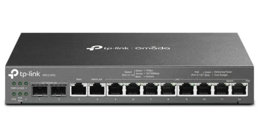 TP-LINK Router VPN Gigabit PoE+ ER7212PC