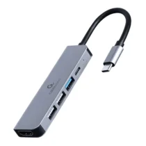 Gembird Adapter USB-C 5in1 PD HDMI USB 3.1 USB 2.0x2