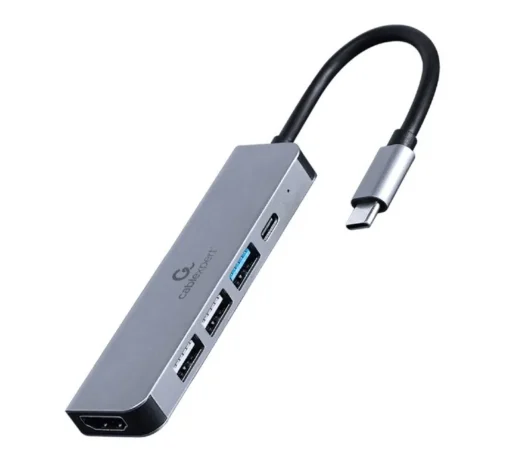 Gembird Adapter USB-C 5in1 PD HDMI USB 3.1 USB 2.0x2