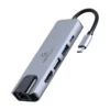 Gembird Adapter USB-C 5in1 PD HDMI USB 3.1 USB 2.0 LAN