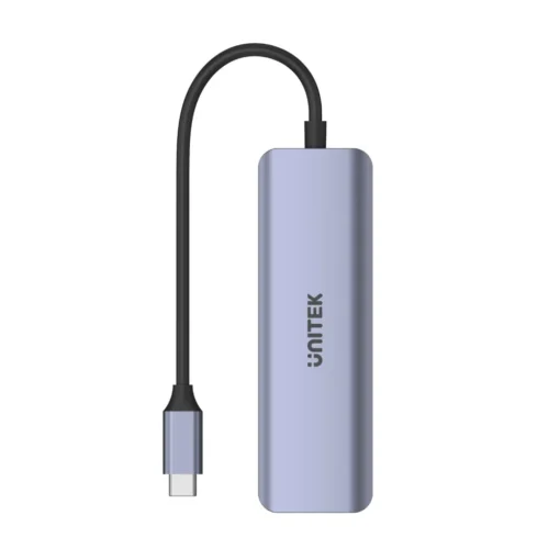 Unitek HUB USB-C 3.1 4x USB-C, 5 Gbps, 15cm - Image 2