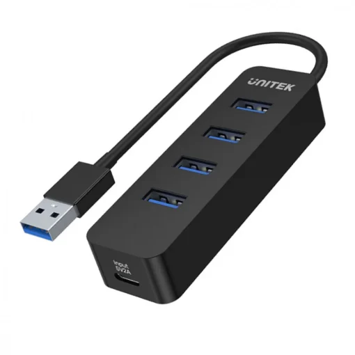 Unitek HUB USB-A; 4x USB 3.1L Active; 10W; H1117A