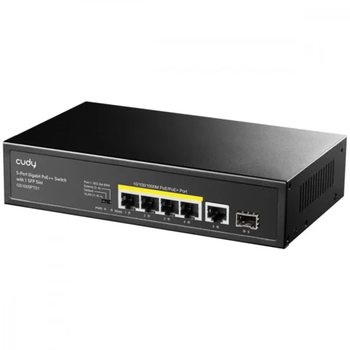 Cudy Switch GS1005PTS1 5xGE PoE+ 1xSFP 120W - Image 3