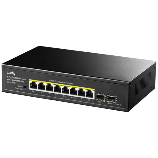 Cudy Switch GS1008PS2 8xGE PoE+ 120W 2xSFP - Image 2