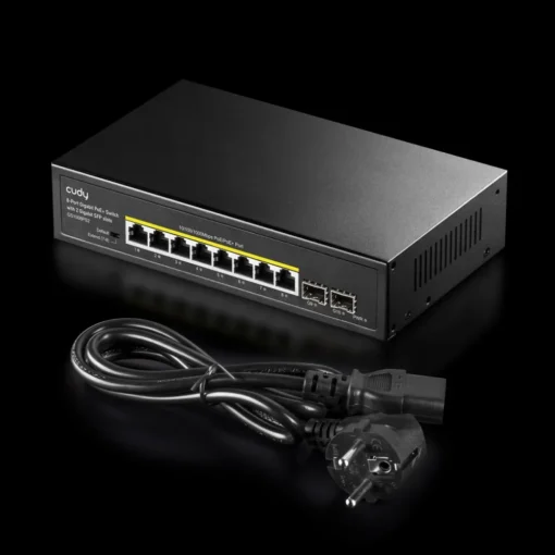 Cudy Switch GS1008PS2 8xGE PoE+ 120W 2xSFP - Image 4