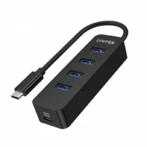 Unitek HUB USB-C; x USB 3.1; Active; 10W; H1117B