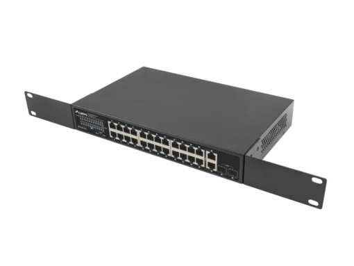 Lanberg Switch 24x1GB POE+ 2xGB RSGE-24P-2GE-2S-25 - Image 3