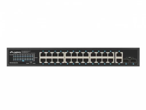 Lanberg Switch 24x1GB POE+ 2xGB RSGE-24P-2GE-2S-25 - Image 4