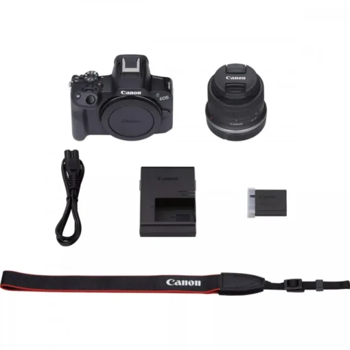 Canon Camera EOS R50 BK+RF-S 18-45 IS STM 5811C013 - Image 5