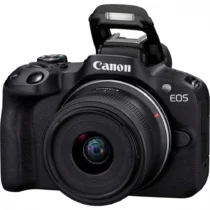 Canon Aparat bezlusterkowy EOS R50 черен + RF-S 18-45+ RF-S 55-210 5811C023