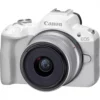 Canon Camera EOS R50 WHT +RF-S 18-45 IS STM 5812C013