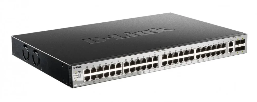 D-Link Switch DGS-3130-54PS 48GE PoE 4SFP+