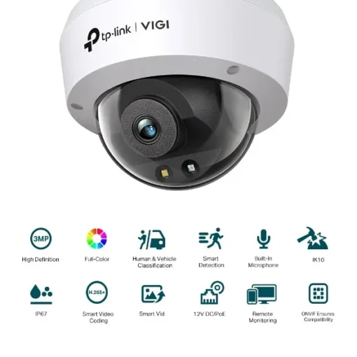 TP-LINK Network Camera VIGI C230(2.8mm) 4MP Dome - Image 2