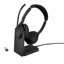 Jabra слушалки Evolve2 55 Link380a MS Stereo Stand