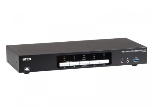 ATEN 4-Port USB 3.0 4K DP Dual Display KVMP Switch - Image 3