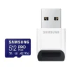 Samsung памет card microSD PRO+ Plus MB-MD512SB/WW 512GB + reader