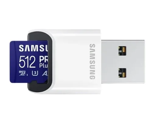 Samsung памет card microSD PRO+ Plus MB-MD512SB/WW 512GB + reader - Image 2