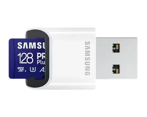 Samsung памет card microSD PRO Plus MB-MD128SB/WW 128GB + reader - Image 2