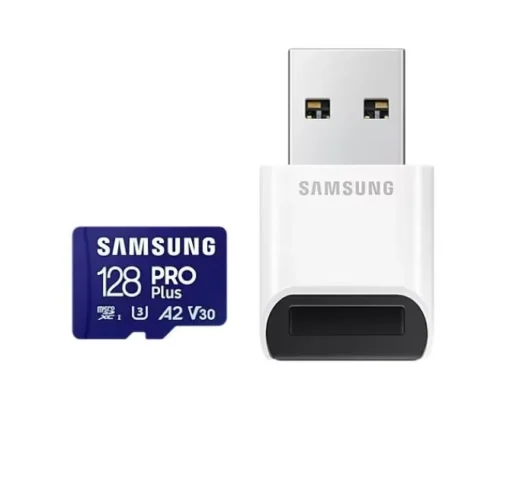 Samsung памет card microSD PRO Plus MB-MD128SB/WW 128GB + reader