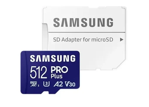 Samsung памет card microSD PRO+ MD-MD512SA/EU + adapter