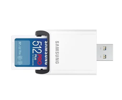 Samsung памет card SD PRO Plus MB-SD512SB/WW 512GB + reader - Image 2