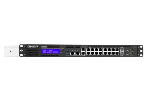 QNAP Managed Switch QGD-1602P-C3558-8G-EU L2 PoE C3558 - Image 2