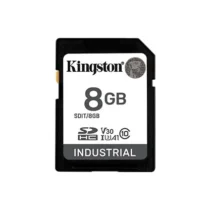 Kingston памет card SD 8GB Industrial C10 UHS-I U3 V30 A1 pSLC