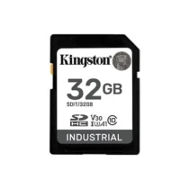 Kingston памет card SD 32GB Industrial C10 UHS-I U3 V30 A1 pSLC