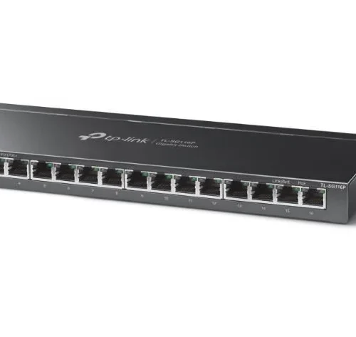 TP-LINK Switch SG116P 16xGE (16xPoE+)
