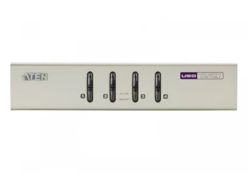 ATEN 4-Port USB VGA/Audio KVM Switch CS74U - Image 2