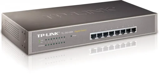 TP-LINK SG1008 switch 8x1GbE Desktop/Rack - Image 3