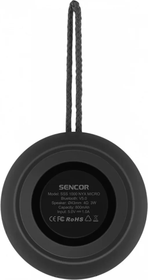 Sencor Speaker bluethooth SSS 1000 3W, IPX 4, TWS black - Image 3