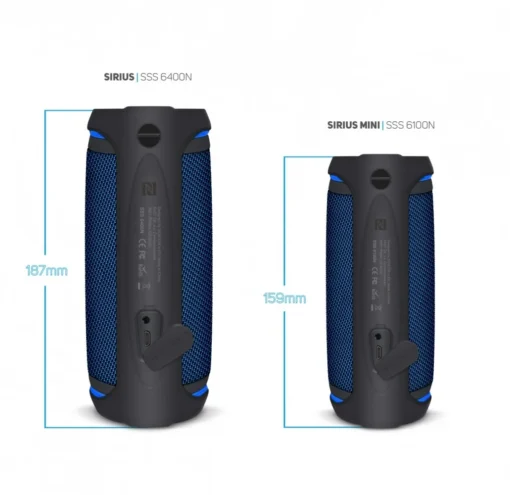 Sencor Speaker bluetooth SSS 6400 Sirius 30W, TWS, NFC, IPX6 blue - Image 4