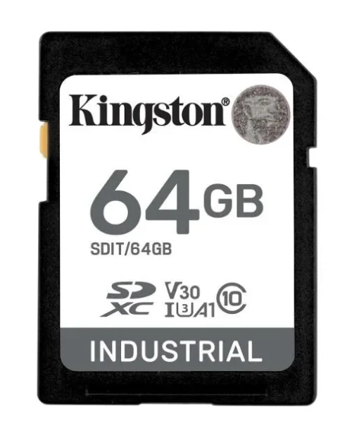 Kingston Card microSD 64GB CL10 UHS-I Industrial