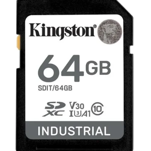Kingston Card microSD 64GB CL10 UHS-I Industrial without адаптер