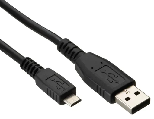 кабел за мобилен телефон Кабел за данни DeTech USB - USB micro -