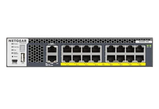 Netgear Switch XSM4316PA 16x10GE PoE+ 299W - Image 2