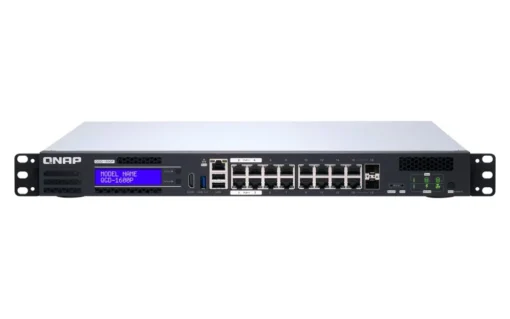 QNAP Switch managed QGD-1600P-8G L2 PoE