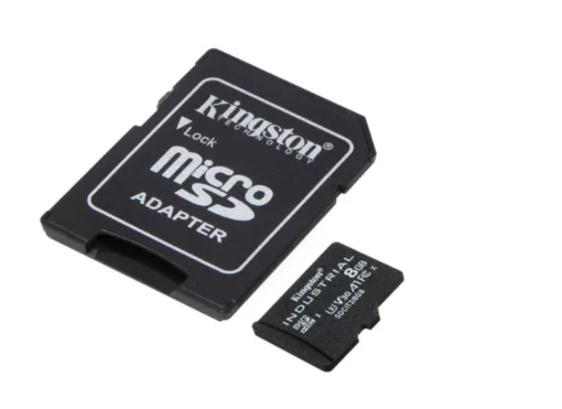 Kingston памет card microSD 8GB CL10 UHS-I Industrial without adapter - Image 2