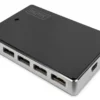 Digitus HUB 10-port USB 2.0 active захранващ блок black