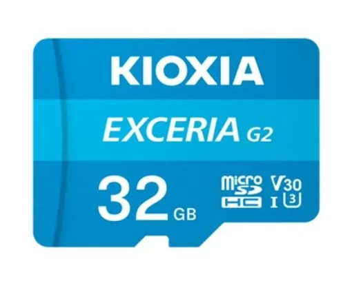 Kioxia памет card microSD 32GB Gen2 UHS-I U3 adapter Exceria