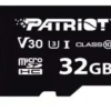 Patriot MicroSDHC card 32GB VX V30 C10 UHS-I U3