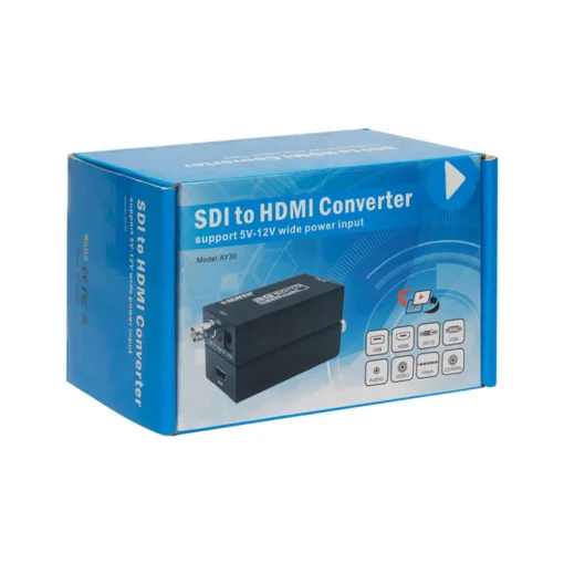 Адаптер (преходник) Конвертор, No brand, HDMI към BNC (SDI/HD-SDI/3G-SDI), Черен - 18303 - Image 3