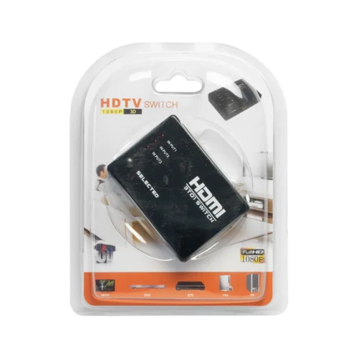 HDMI суичове Суич No brand 3 port HDMI, Черен - 18226 - Image 3