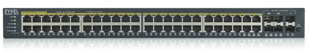 Zyxel Switch GS1920-48HPV2 48P GbE GS192048HPV2-EU0101F